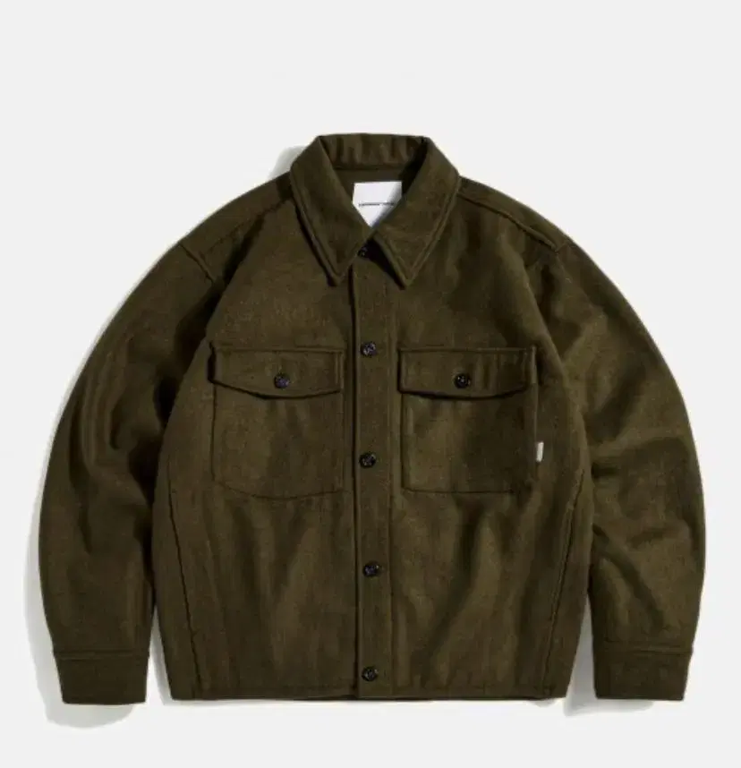 에스피오나지 wool cpo blouson moss green (m)